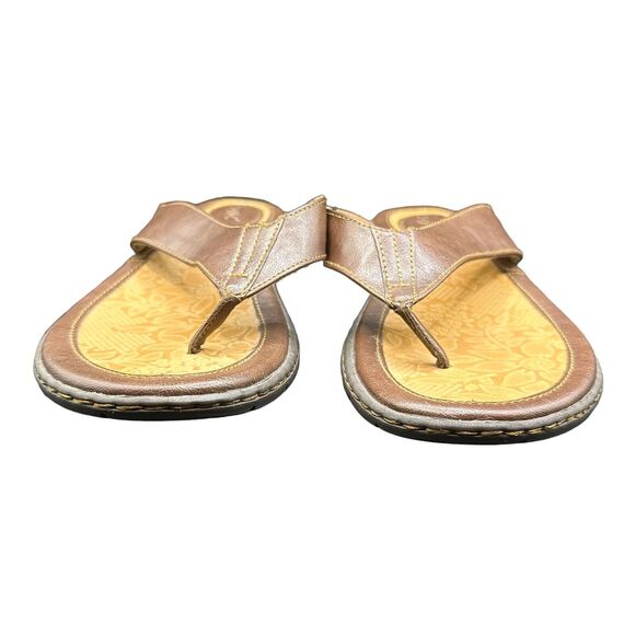 B.O.C. Women’s Slip On Sandals Brown Size 10 - Picture 8 of 11